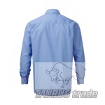 Men's Long Sleeve PolyCotton Poplin Shirt